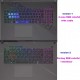 Tastatura Laptop Gaming, Asus, ROG Strix G18 G814J, G814JU, G814JV, G814JI, G814JVR, G814JZR, G814JZR, iluminata, RGB 4 Zone, neagra, layout US