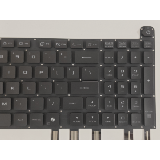 Tastatura Laptop Gaming, Asus, ROG Strix G18 G815J, G815JHR, G815JMR, G815JPR, G815JRM, iluminata, RGB Per Key, neagra, layout US