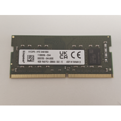 Memorie ram Laptop Kingston 16GB, DDR4, 1Rx8, PC4-3200AA, 3200Mhz, K1CXP8-HYC, PC4-25600, CL22, 1.2V, Non-ECC, sodimm, 260 pini