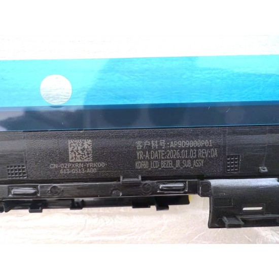 Rama Display Laptop, Dell, Pro Max 16 Plus MB16250, P142F, P142F001, 2PXRN, 02PXRN, AP9D9000P01, IR camera, neagra