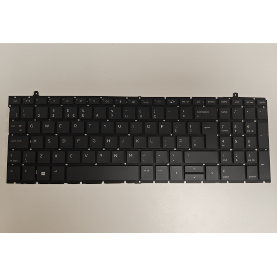 Tastatura Laptop, HP, EliteBook N34118-031, HPM21B8, HPM21B86GBJ9307, 6037B0266603, iluminata, neagra, layout UK