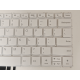 Tastatura Laptop, Lenovo, ThinkBook 13s G2 ARE Type 20WC, iluminata, alba, layout US