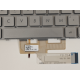 Tastatura Laptop, Asus, ZenBook Flip 14 UM462D, UM462D, iluminata, argintie, layout US