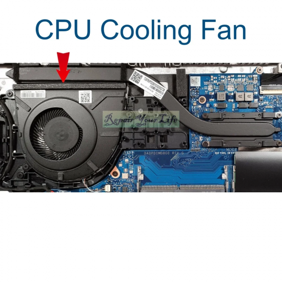 Cooler Laptop, HP, N38472-001, N38473-001, N38474-001, N36064-001, EG50050S1-CL40-S9A, DFS5K12114262K-FQ6V, NS85C30-22D01, DTADQ5D597M034, 5V, 0.5A, 2.5W