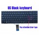 Tastatura compatibila Laptop, Asus, VivoBook S15 K530U, K530UA, neagra, layout US