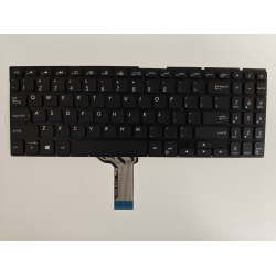 Tastatura Laptop, Asus, VivoBook S15 X530U, X530UA, X530UF, X530UN, iluminata, neagra, layout US