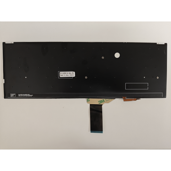 Tastatura compatibila Laptop, Asus, VivoBook S15 X530F, X530FA, X530FN, iluminata, argintie, layout US