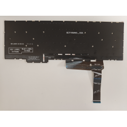Tastatura Laptop, Lenovo, ThinkBook 16 G8 IRL Type 21SH, iluminata, gri deschis, layout US