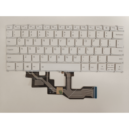 Tastatura Laptop, Lenovo, IdeaPad S540-13ITL Type 82H1, iluminata, alba, layout US