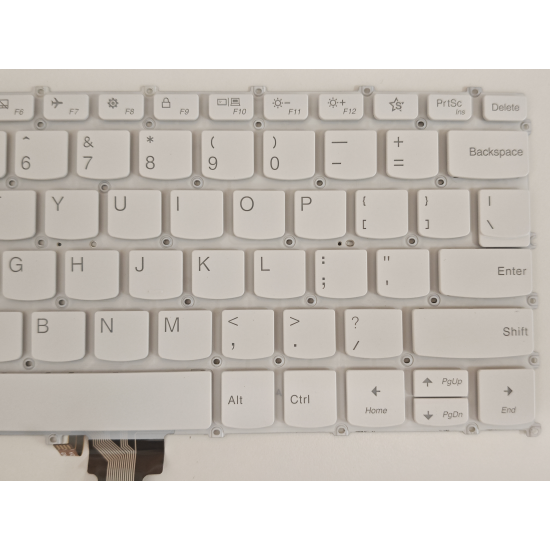 Tastatura Laptop, Lenovo, IdeaPad S540-13ITL Type 82H1, iluminata, alba, layout US