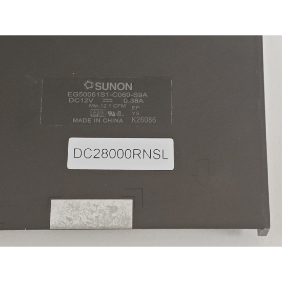 Cooler placa video Laptop, Dell, Alienware M17 R3, P45E, P45E001, 0CNV63, CNV63, DFSCK324162A2K-FM7J, EG50061S1-C060-S9A, DC28000RNSL, 12V, 1A, GPU