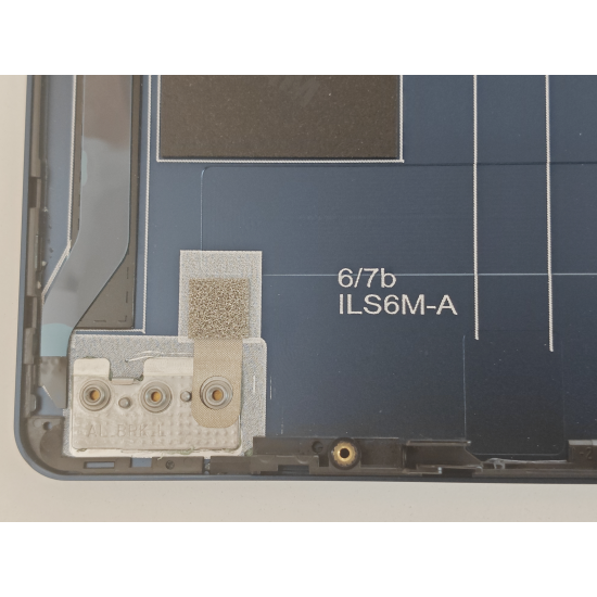 Capac Display Laptop, Lenovo, IdeaPad Slim 5 16IRU9 Type 83FW, 5CB1N54892, AM932000111, AL_BRK_L, AL_BRK_R, pentru ecran OLED si IR Camera, albastru