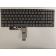 Tastatura Laptop, Lenovo, IdeaPad Slim 5 16AHP10 Type 83HW, iluminata, gri, layout US
