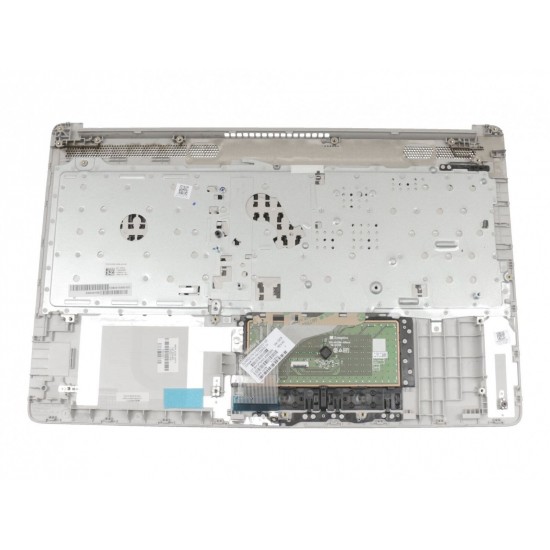 Carcasa superioara cu tastatura palmrest Laptop, HP, 15-DR, L32368-002, L33339-002, AP29M000A61, 7H2230, argintie, layout US
