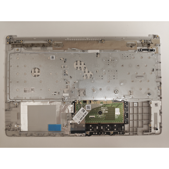 Carcasa superioara cu tastatura palmrest Laptop, HP, 15-DR, L32368-002, L33339-002, AP29M000A61, 7H2230, argintie, layout US