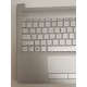 Carcasa superioara cu tastatura palmrest Laptop, HP, 15-DR, L32368-002, L33339-002, AP29M000A61, 7H2230, argintie, layout US