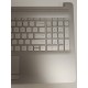 Carcasa superioara cu tastatura palmrest Laptop, HP, 15-DR, L32368-002, L33339-002, AP29M000A61, 7H2230, argintie, layout US