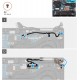 Mufa alimentare Laptop 2-in-1, Dell, Inspiron 16 Plus 7635, P128F, P128F003, 10 pini, 12.5cm