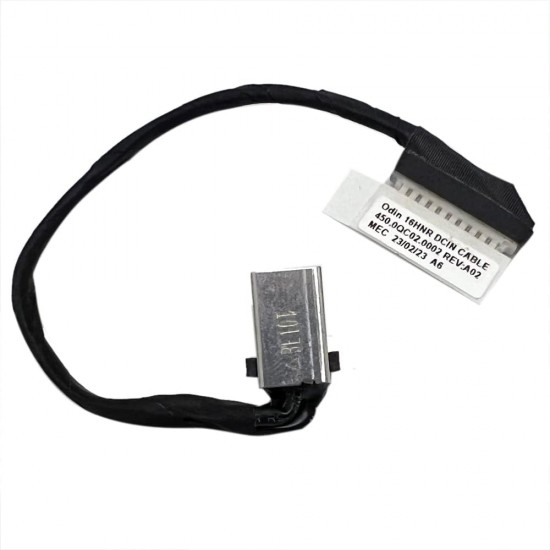 Mufa alimentare Laptop 2-in-1, Dell, Inspiron 16 Plus 7635, P128F, P128F003, 10 pini, 12.5cm