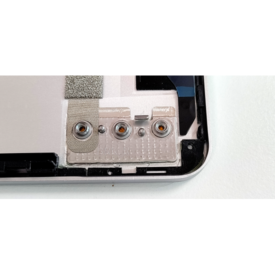 Capac Display compatibil Laptop, Lenovo, IdeaPad Slim 5 16IAH8 Type 83BG, 5CB1N54891, AM932000101, AL_BRK_L, AL_BRK_R, pentru ecran OLED si IR Camera, argintiu