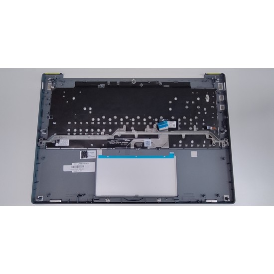 Carcasa superioara cu tastatura palmrest Laptop, ASUS, Zenbook A14 UX3407Q, UX3407QA, 90NB1502-R31US4, 6053B2326601, iluminata, gri, layout US