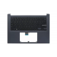 Carcasa superioara cu tastatura palmrest Laptop, ASUS, VivoBook Pro 14 N3401Q, N3401QC, 90NB0VF2-R31US2, 39XJETAJN20, M3401QC-8B, iluminata, albastru inchis, layout US
