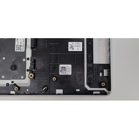 Carcasa superioara cu tastatura palmrest Laptop, HP, EliteBook 8 G1i, P34591-001, 6070B2394903, 6053B2313201, 6054B3102401, iluminata, argintie, layout US