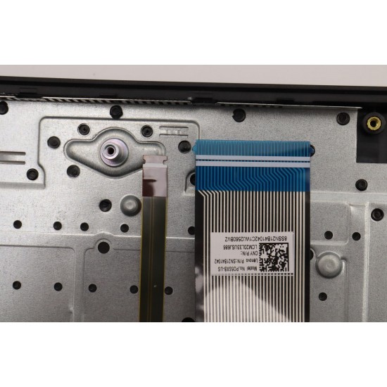 Carcasa superioara cu tastatura palmrest Laptop, Lenovo, IdeaPad 5 Pro 16IAH7 Type 82SK, 5CB1H95406, 5CB1H95432, HQ20721723000, HQ21840042000, iluminata, Cloud Grey, layout US