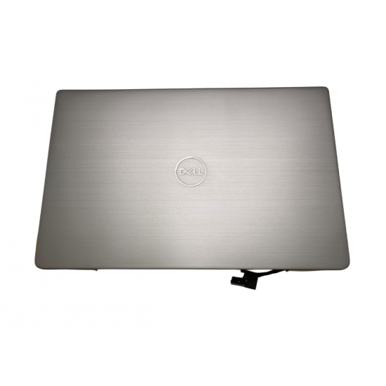 Ansamblu display complet cu capac display, rama, balamale si cablu video Laptop 2-in-1, Dell, Latitude 7420 P136G, P136G001, JNT31, 0JNT31, 14 inch, 4K, touchscreen, argintiu
