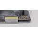 Ansamblu display complet cu capac display, rama, balamale si cablu video Laptop 2-in-1, Dell, Latitude 7420 P136G, P136G001, JNT31, 0JNT31, 14 inch, 4K, touchscreen, argintiu