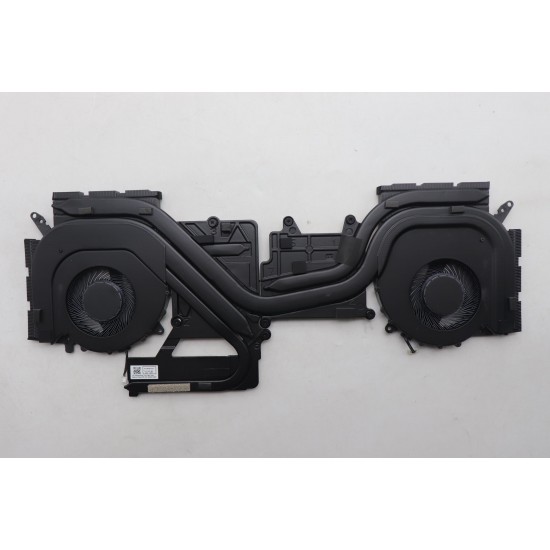 Set coolere cu radiator Laptop Gaming, Lenovo, Legion Pro 5 16IRX9 Type 83DF, 5H40S20983, AT38U001FF0, DFSCL12E06486Y-FQK8, DFSCL12E16486Y-FQK9, 0FQK80000H, 0FQK90000H, 12V, 1A