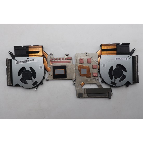 Set coolere cu radiator Laptop Gaming, Lenovo, Legion Pro 5 16IRX9 Type 83DF, 5H40S20983, AT38U001FF0, DFSCL12E06486Y-FQK8, DFSCL12E16486Y-FQK9, 0FQK80000H, 0FQK90000H, 12V, 1A