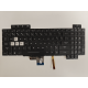 Tastatura Laptop Gaming, Asus, ROG Strix GL704G, GL704GM, GL704GS, GL704GV, GL704GW , iluminata, RGB 4 Zone, neagra, us