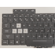 Tastatura Laptop Gaming, Asus, ROG Strix GL704G, GL704GM, GL704GS, GL704GV, GL704GW , iluminata, RGB 4 Zone, neagra, us