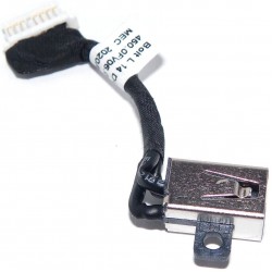 Mufa alimentare Laptop, Dell, Latitude 3500, P86F, P86F001, TM5N3, 0TM5N3, 450.0FV06.0011, Bold L14 DC IN Cable, 8 pini, 3.5cm