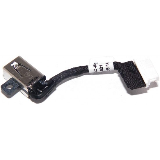 Mufa alimentare Laptop, Dell, Latitude 3500, P86F, P86F001, TM5N3, 0TM5N3, 450.0FV06.0011, Bold L14 DC IN Cable, 8 pini, 3.5cm