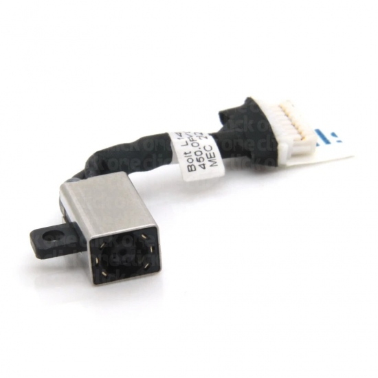 Mufa alimentare Laptop, Dell, Latitude 3500, P86F, P86F001, TM5N3, 0TM5N3, 450.0FV06.0011, Bold L14 DC IN Cable, 8 pini, 3.5cm