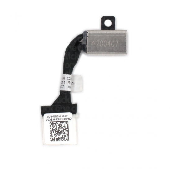 Mufa alimentare Laptop, Dell, Latitude 3500, P86F, P86F001, TM5N3, 0TM5N3, 450.0FV06.0011, Bold L14 DC IN Cable, 8 pini, 3.5cm