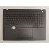 Carcasa superioara cu tastatura palmrest Laptop, Asus, ProArt StudioBook 16 H5600Q, H5600QE, H5600QR, H5600QM, 3AEXCTAJN00, H5600QM-2B, iluminata, neagra, layout UK