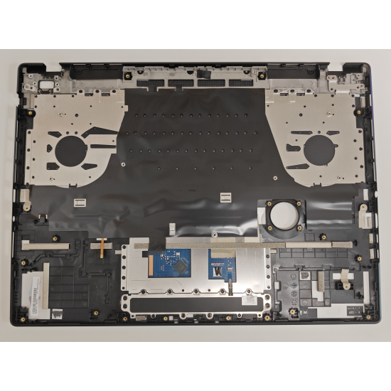 Carcasa superioara cu tastatura palmrest Laptop, Asus, ProArt StudioBook 16 H5600Q, H5600QE, H5600QR, H5600QM, 3AEXCTAJN00, H5600QM-2B, iluminata, neagra, layout UK