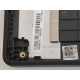 Carcasa superioara cu tastatura palmrest Laptop, Asus, ProArt StudioBook 16 H5600Q, H5600QE, H5600QR, H5600QM, 3AEXCTAJN00, H5600QM-2B, iluminata, neagra, layout UK