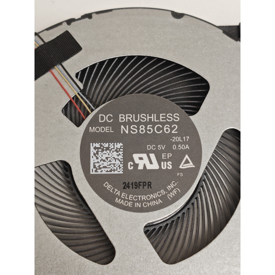 Set coolere compatibile Laptop Gaming, Lenovo, Legion 5H40S20353, 5H40S20354, 5H40S20335, 5H40S20336, 5H40S20337, 5H40S20414, 5H40S20415, 5H40S20428, 5H40S20329, 5H40S20330, 5H40S20331, 5H40S20332, 5H40S20333, 5H40S20334, 5V, 0.5A