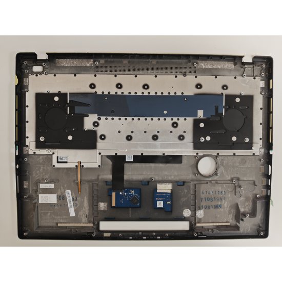 Carcasa superioara cu tastatura palmrest Laptop, Asus, ProArt StudioBook 16 H7600H, H7600HM, 90NB0TS1-R30US0, 3AEXFTAJN00, W7600H3A-2B, iluminata, neagra, layout US