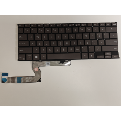 Tastatura compatibila Laptop, Asus, Zenbook S16 UM5606G, UM5606GA, gri metalizat, layout US