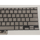 Tastatura compatibila Laptop, Asus, Zenbook S14 UX5406S, UX5406SA, iluminata, gri deschis, layout US