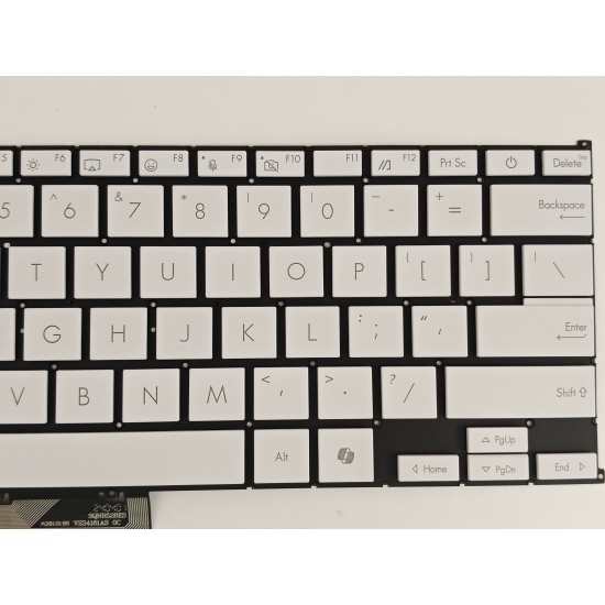 Tastatura Laptop, Asus, Zenbook S14 UX5406S, UX5406SA, iluminata, alba, layout US