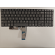 Tastatura Laptop 2-in-1, Lenovo, Yoga 7 16AKP10 Type 83JU, iluminata, gri, layout US