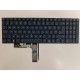 Tastatura Laptop 2-in-1, Lenovo, Yoga 7 16AKP10 Type 83JU, iluminata, albastra, layout UK
