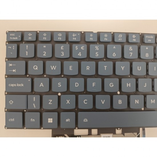 Tastatura Laptop 2-in-1, Lenovo, Yoga 7 16AKP10 Type 83JU, iluminata, albastra, layout UK