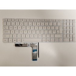 Tastatura Laptop 2-in-1, Lenovo, Yoga 7 16ILL10 Type 83JT, iluminata, alba, layout UK